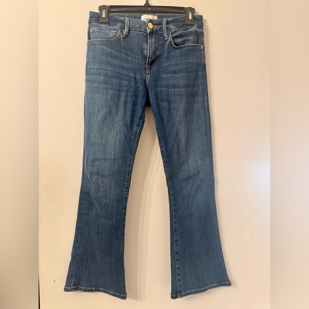 Frame Denim size 26 Classic Le Crop Mini Boot